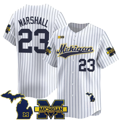 Men's Michigan Wolverines 2025 Vapor Baseball Jersey - All Stitched