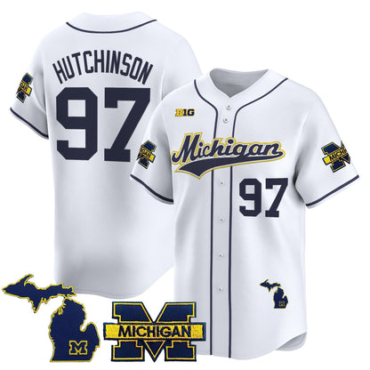 Men's Michigan Wolverines 2025 Vapor Baseball Jersey - All Stitched