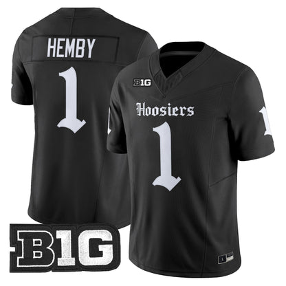 Men's Indiana Hoosiers 'Gothic Edition' Vapor Limited Jersey - All Stitched