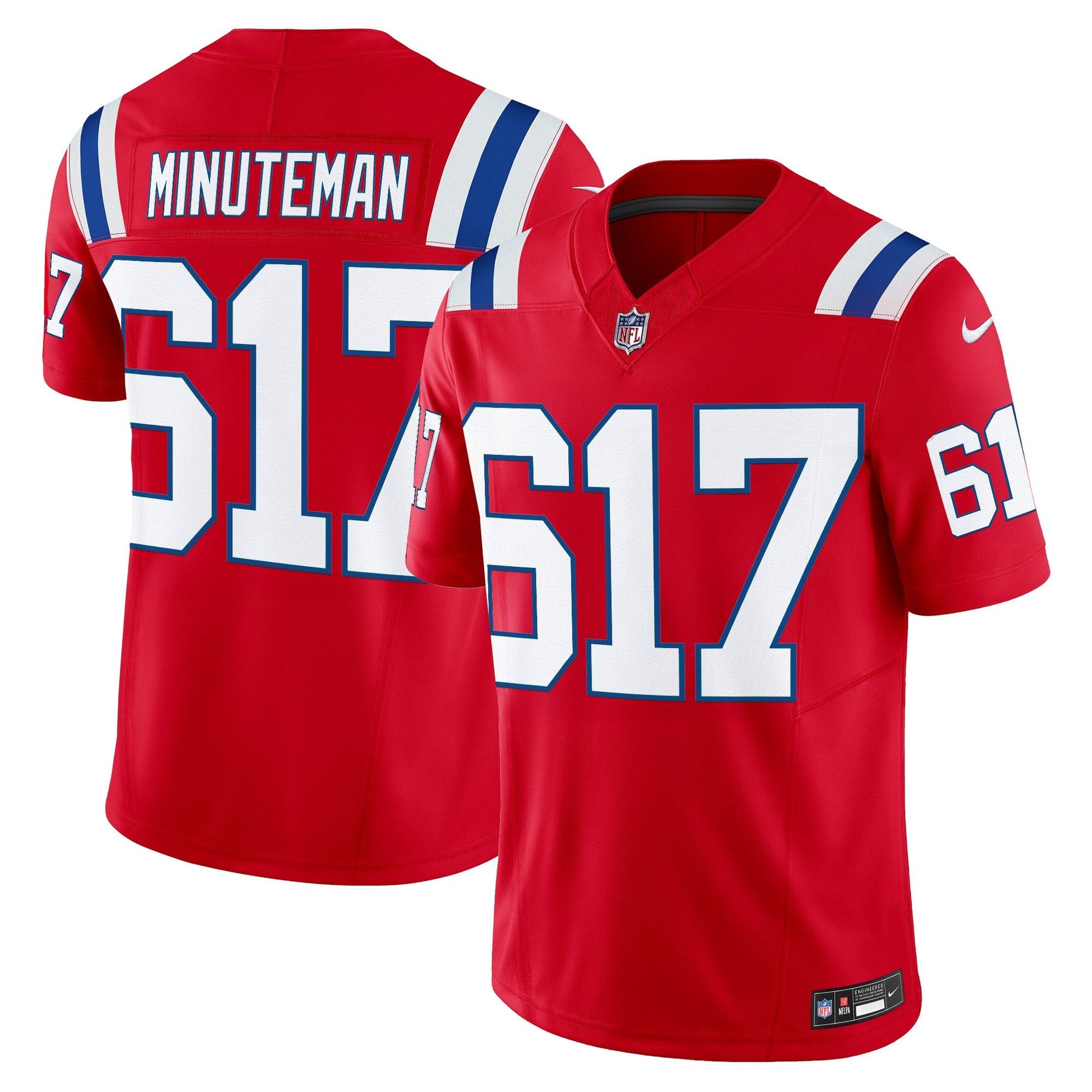 Men's New England Patriots Throwback Vapor Limited Jersey - All Stitched