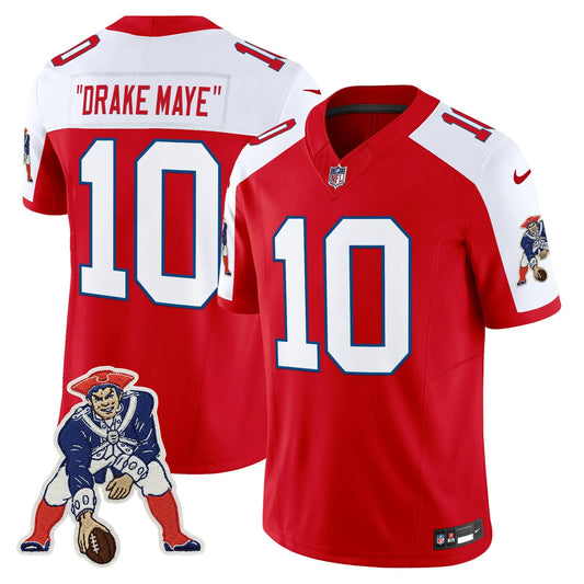 Men's New England Patriots Throwback Vapor Limited Jersey - All Stitched