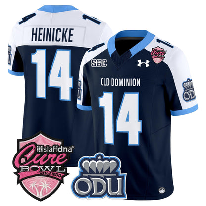 Men's Old Dominion Monarchs 2025 Cure Bowl Vapor Limited Jersey - All Stitched