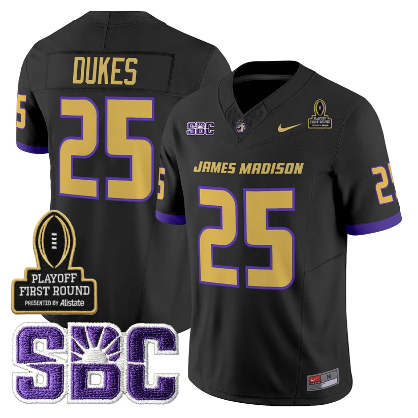 JMD 2025 Playoff First Round Patch Jersey - All Stitched