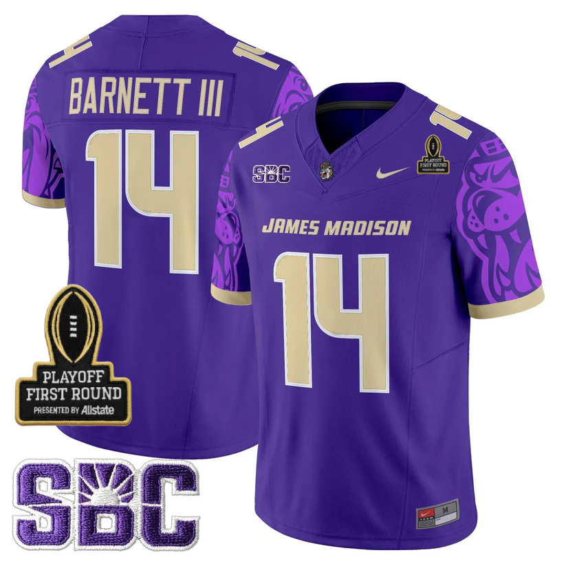 JMD 2025 Playoff First Round Patch Jersey - All Stitched