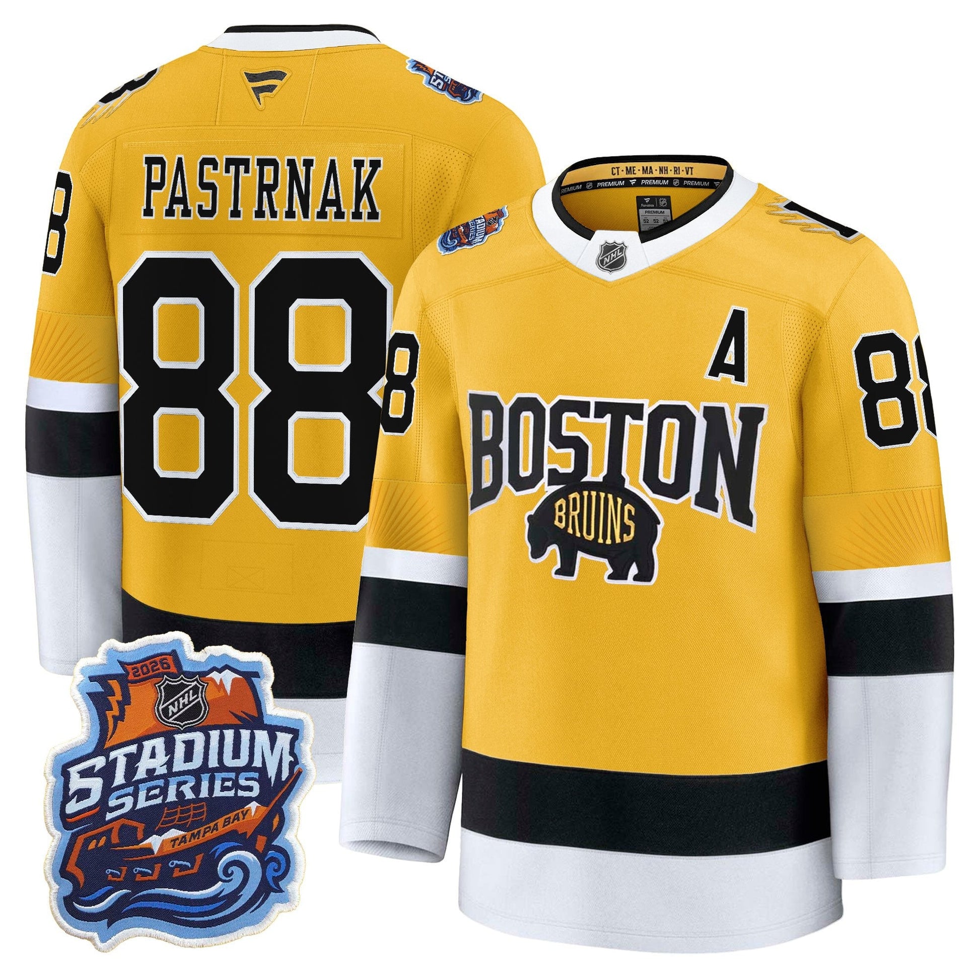 Boston Bruins 2026 Stadium Series Premium Jersey - All Stitched