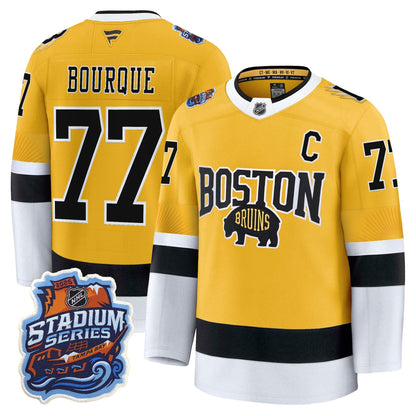 Boston Bruins 2026 Stadium Series Premium Jersey - All Stitched