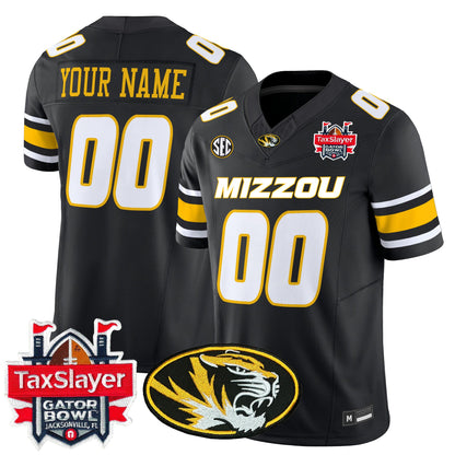 Missouri Tigers 2025 Gator Bowl Vapor Limited Custom Jersey - All Stitched
