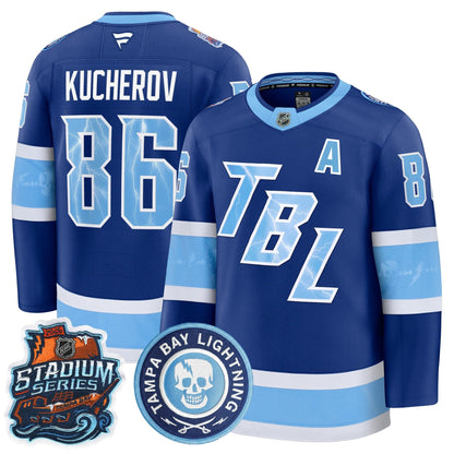 Tampa Bay Lightning 2026 Stadium Series Premium Jersey - All Stitched