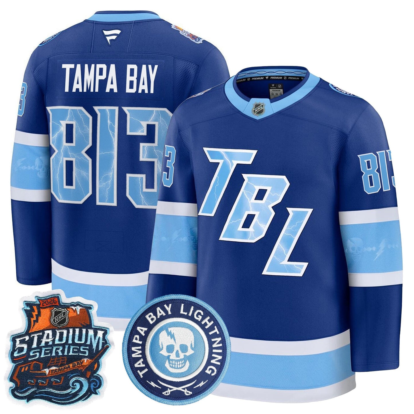 Tampa Bay Lightning 2026 Stadium Series Premium Jersey - All Stitched