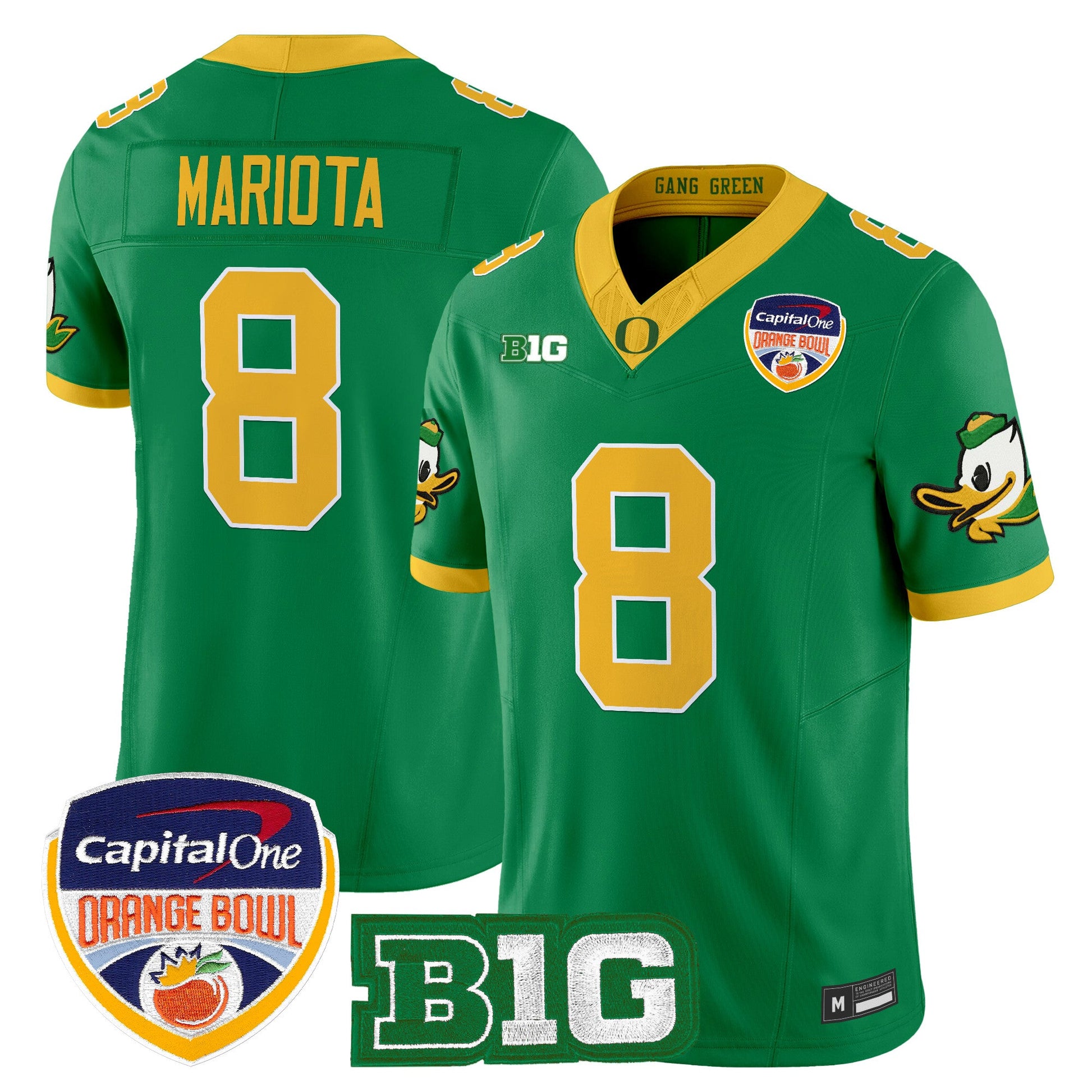 Oregon Ducks 2026 Orange Bowl Vapor Limited Jersey - All Stitched
