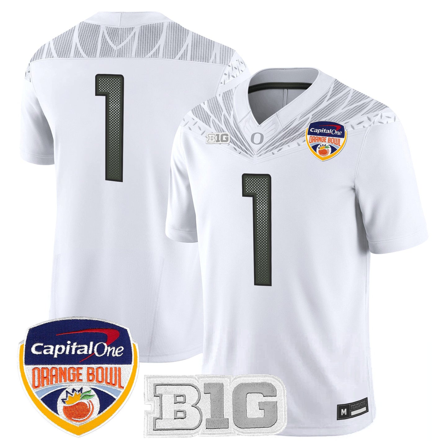 Oregon Ducks 2026 Orange Bowl Vapor Limited Jersey - All Stitched