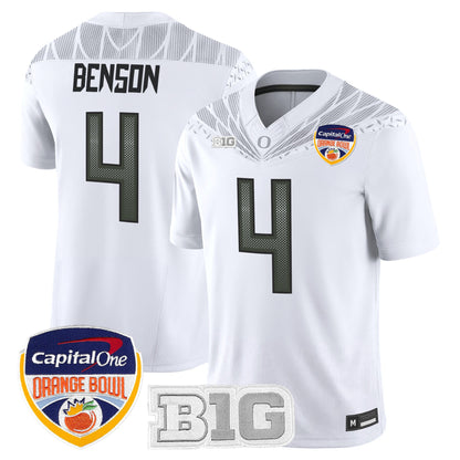 Oregon Ducks 2026 Orange Bowl Vapor Limited Jersey - All Stitched