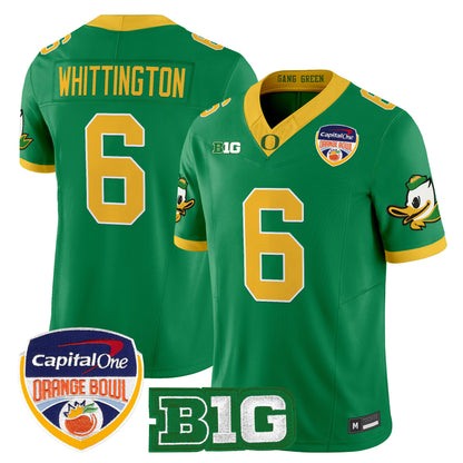 Oregon Ducks 2026 Orange Bowl Vapor Limited Jersey - All Stitched