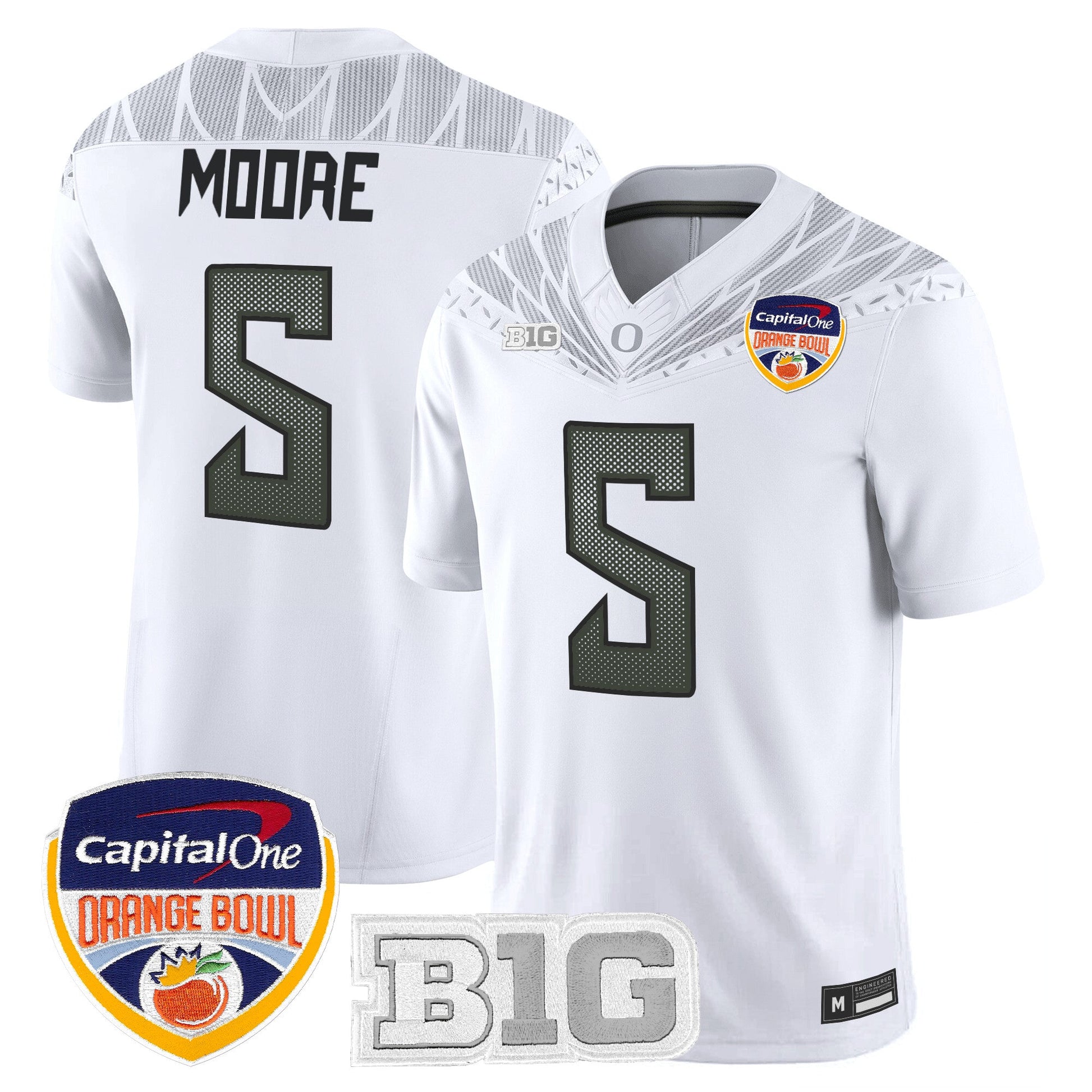 Oregon Ducks 2026 Orange Bowl Vapor Limited Jersey - All Stitched