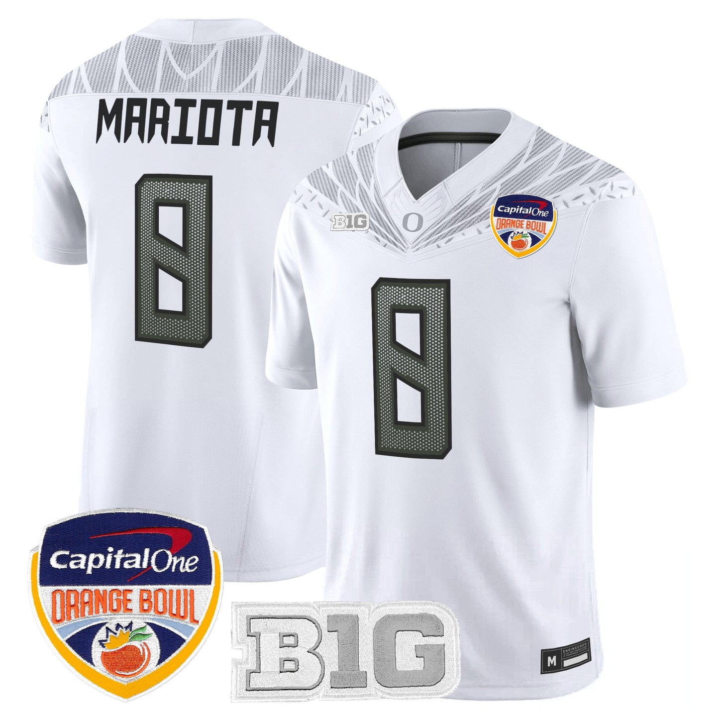 Oregon Ducks 2026 Orange Bowl Vapor Limited Jersey - All Stitched