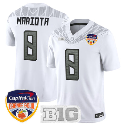 Oregon Ducks 2026 Orange Bowl Vapor Limited Jersey - All Stitched