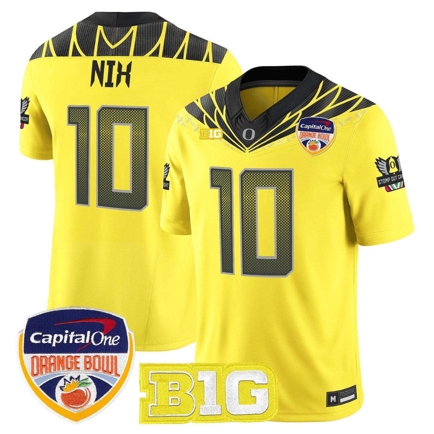 Oregon Ducks 2026 Orange Bowl Vapor Limited Jersey - All Stitched