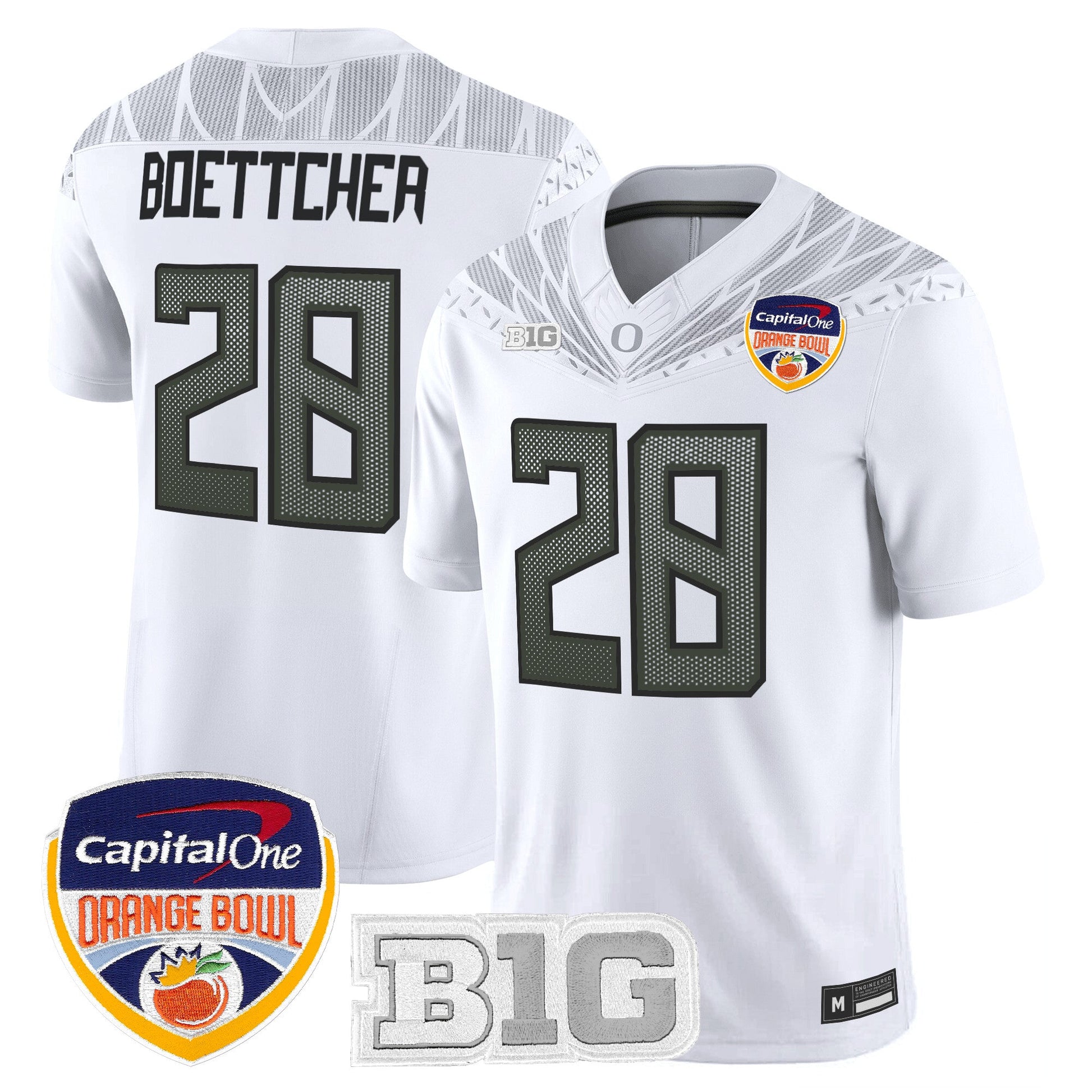 Oregon Ducks 2026 Orange Bowl Vapor Limited Jersey - All Stitched