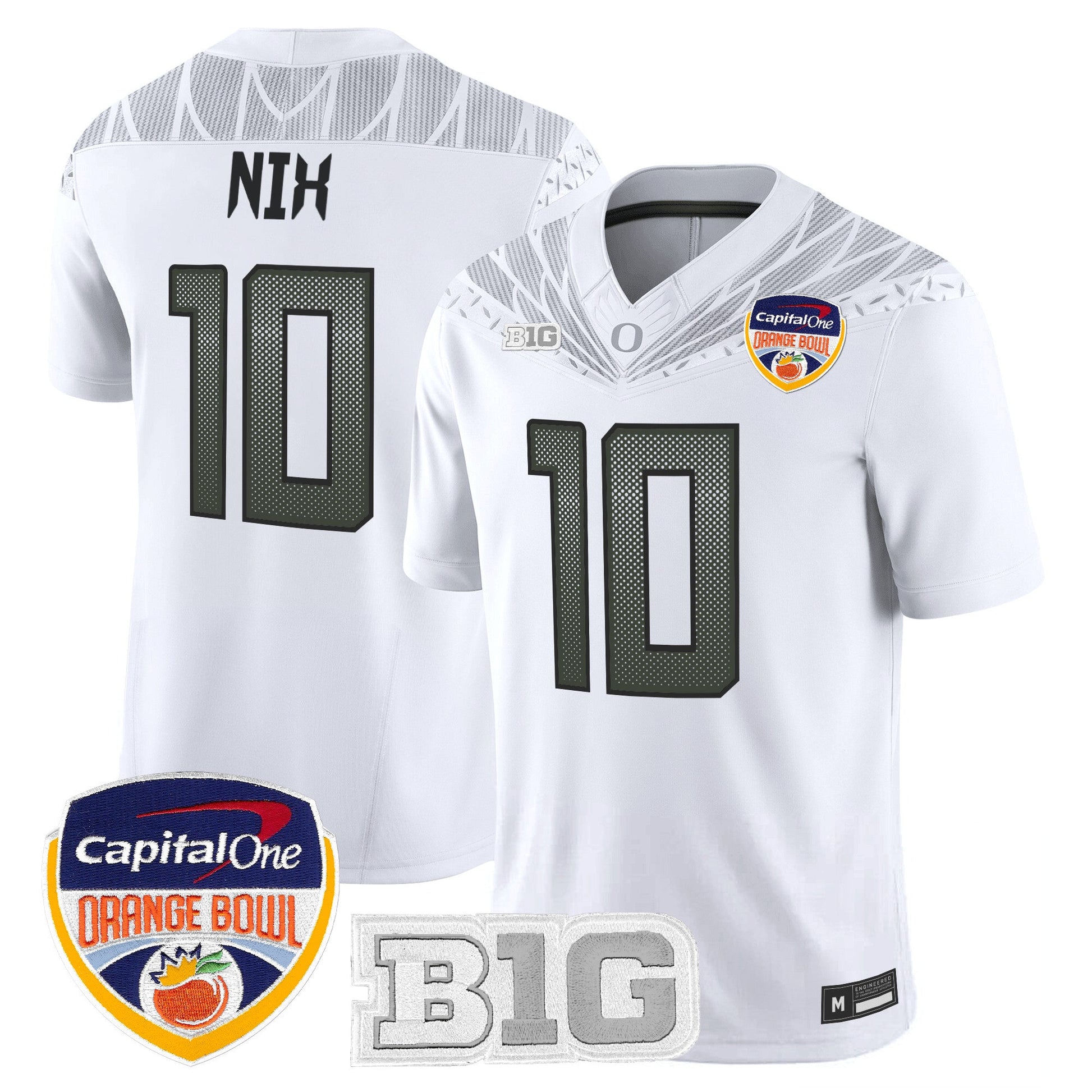Oregon Ducks 2026 Orange Bowl Vapor Limited Jersey - All Stitched