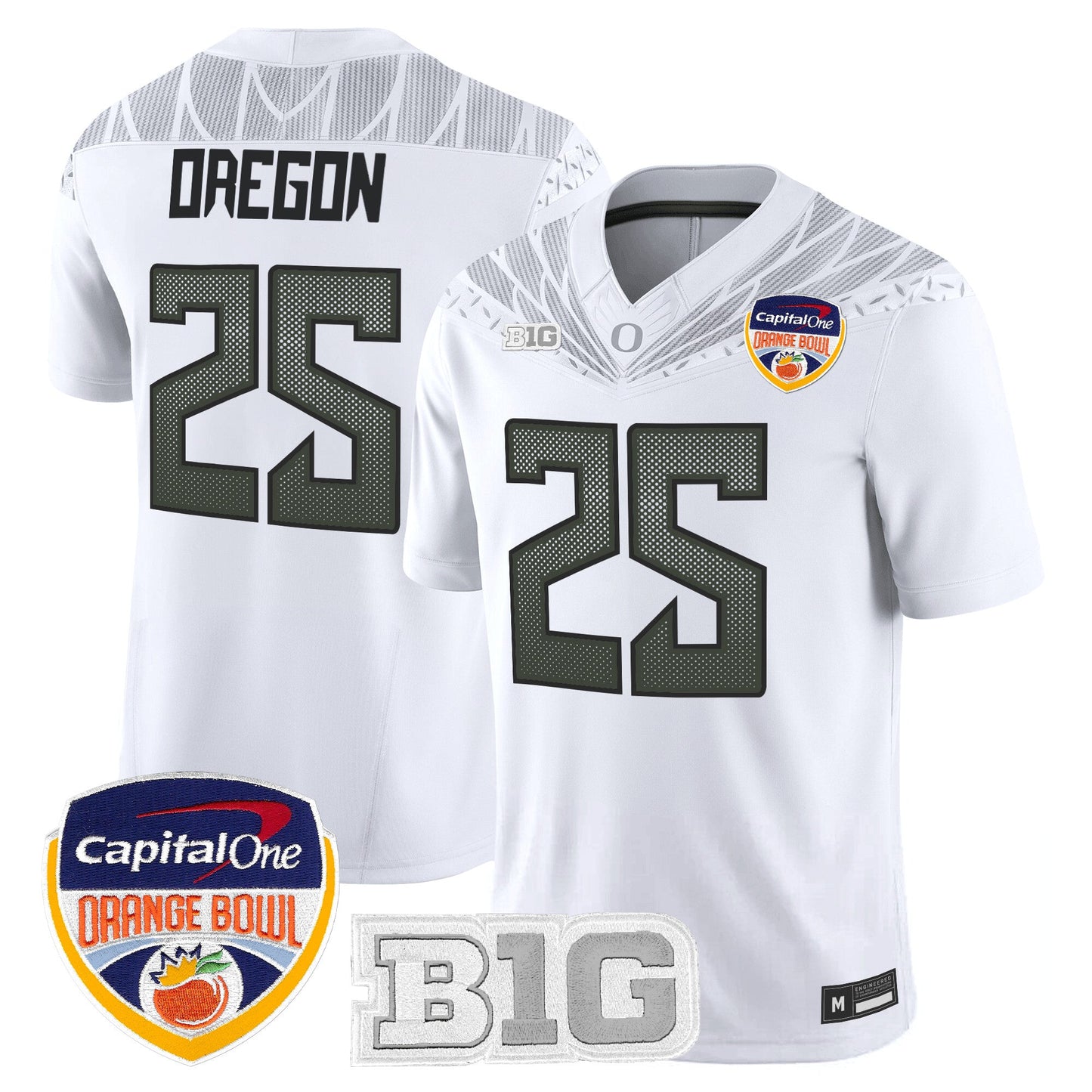 Oregon Ducks 2026 Orange Bowl Vapor Limited Jersey - All Stitched