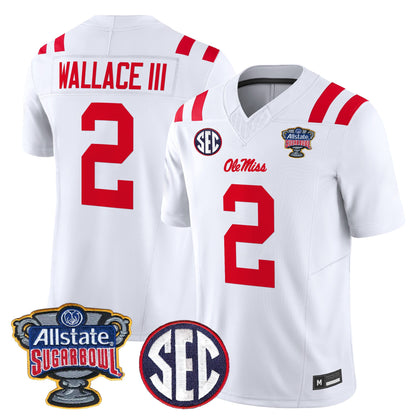 Ole Miss Rebels 2026 Sugar Bowl Vapor Limited Jersey - All Stitched