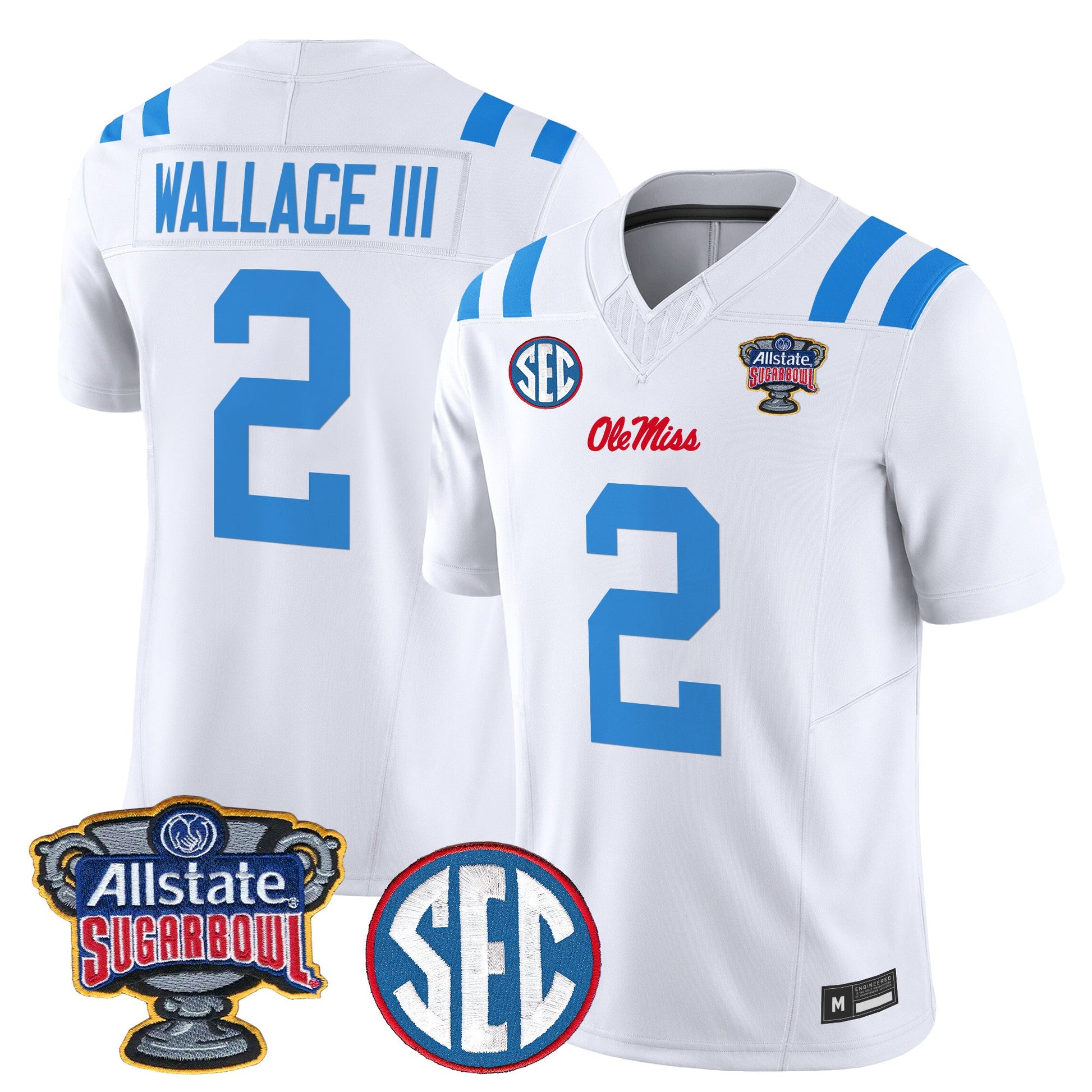 Ole Miss Rebels 2026 Sugar Bowl Vapor Limited Jersey - All Stitched