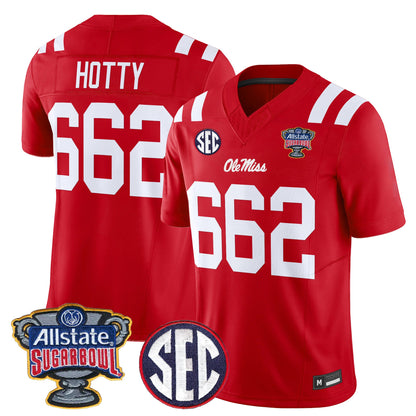 Ole Miss Rebels 2026 Sugar Bowl Vapor Limited Jersey - All Stitched