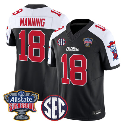 Ole Miss Rebels 2026 Sugar Bowl Vapor Limited Jersey - All Stitched