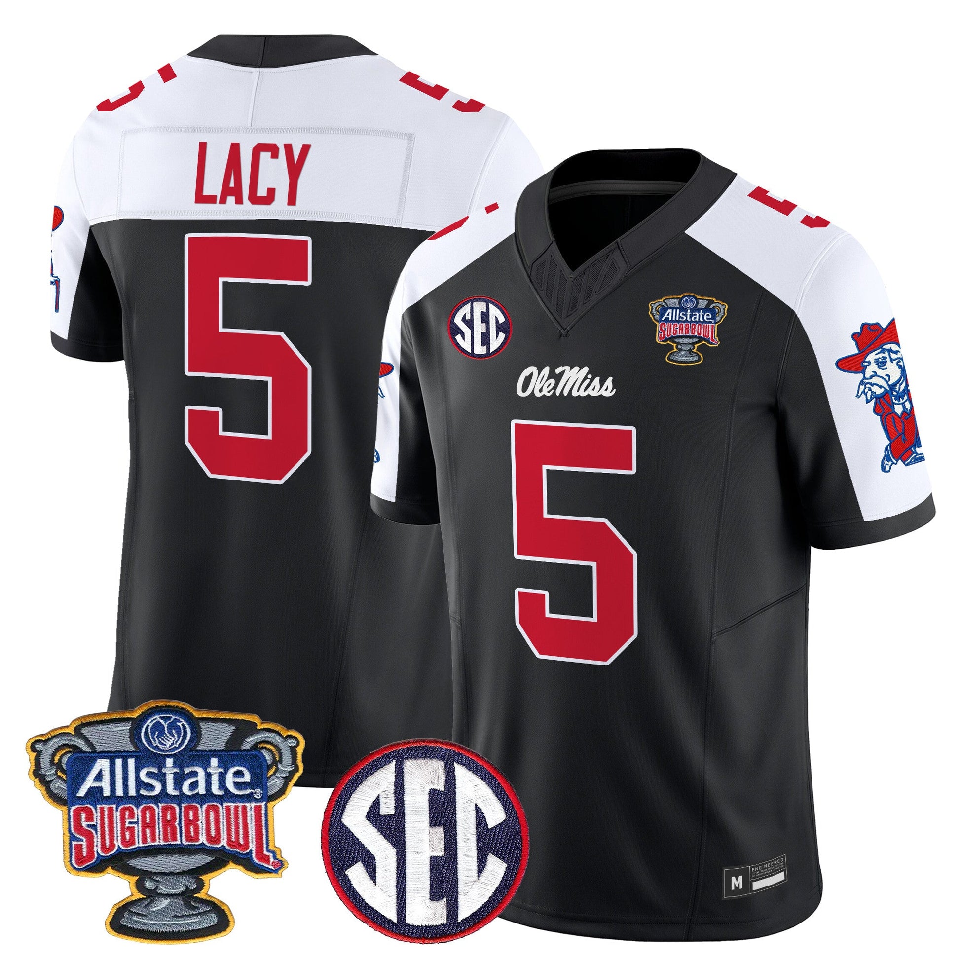 Ole Miss Rebels 2026 Sugar Bowl Vapor Limited Jersey - All Stitched