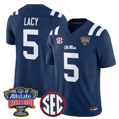 Ole Miss Rebels 2026 Sugar Bowl Vapor Limited Jersey - All Stitched