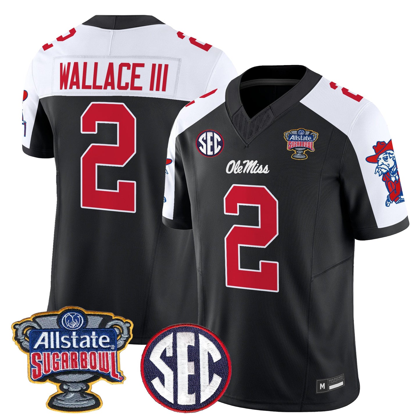 Ole Miss Rebels 2026 Sugar Bowl Vapor Limited Jersey - All Stitched