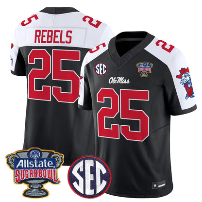 Ole Miss Rebels 2026 Sugar Bowl Vapor Limited Jersey - All Stitched