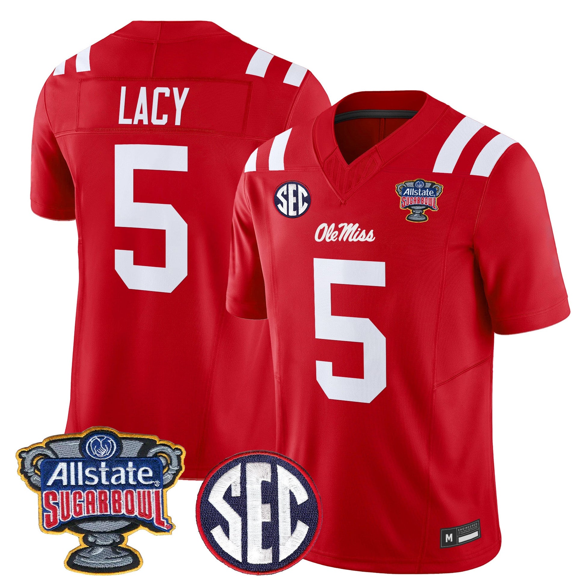Ole Miss Rebels 2026 Sugar Bowl Vapor Limited Jersey - All Stitched
