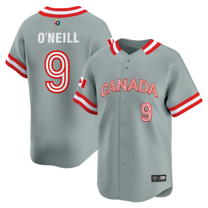 Men's Team Canada World Baseball Classic Vapor Premier Jersey - 2026 Roster (Projected Number) - All Stitched