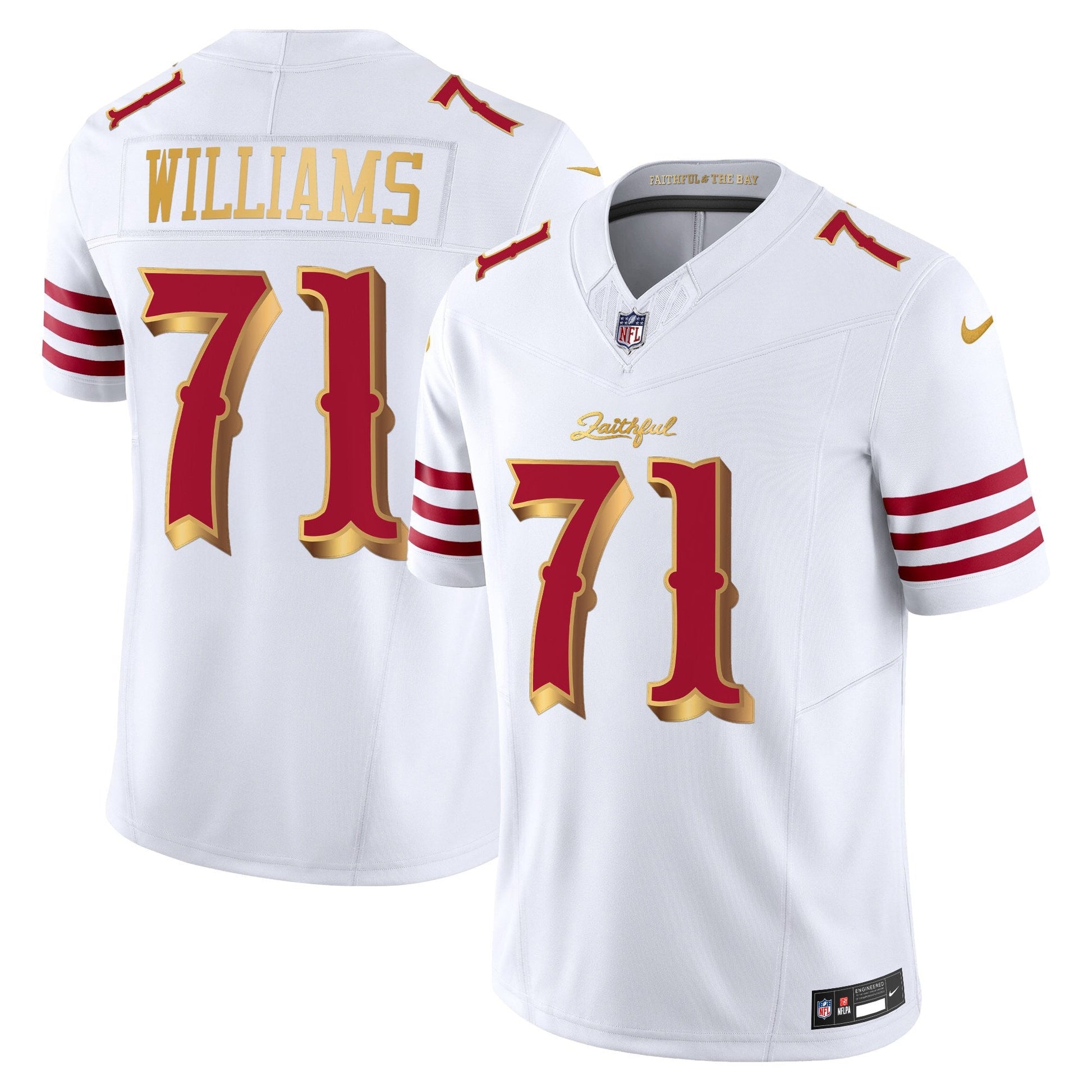 Men's San Francisco 49ers 2025 “Rivalries” Vapor Limited Jersey - All Stitched