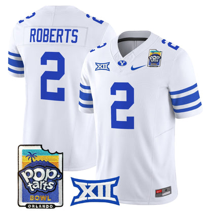 Men's BYU Cougars 2025 Pop-Tarts Bowl Vapor Limited Jersey - All Stitched