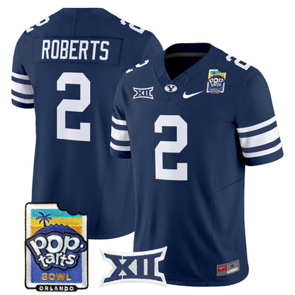 Men's BYU Cougars 2025 Pop-Tarts Bowl Vapor Limited Jersey - All Stitched