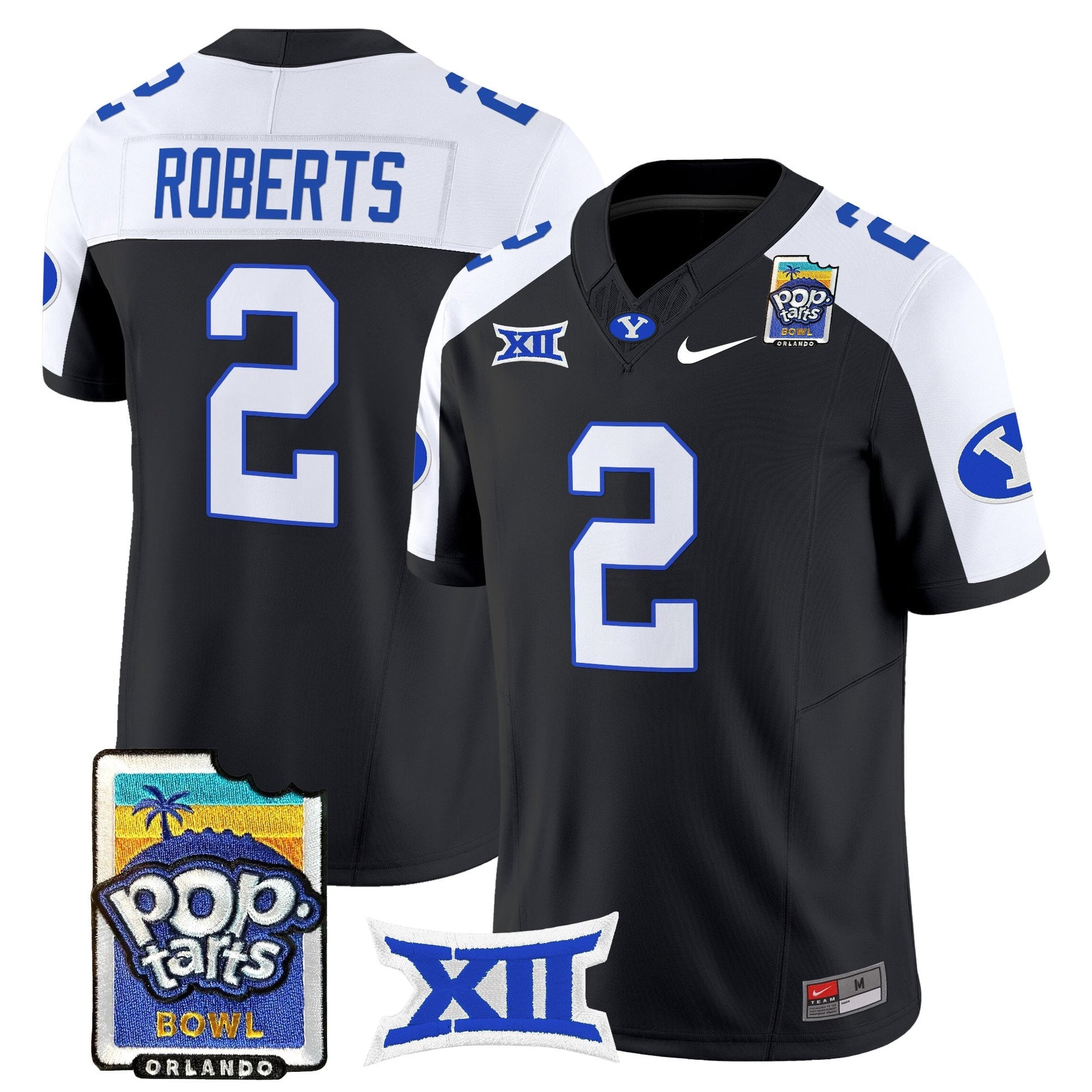 Men's BYU Cougars 2025 Pop-Tarts Bowl Vapor Limited Jersey - All Stitched
