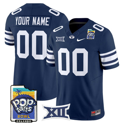 BYU Cougars 2025 Pop-Tarts Bowl Vapor Limited Custom Jersey - All Stitched