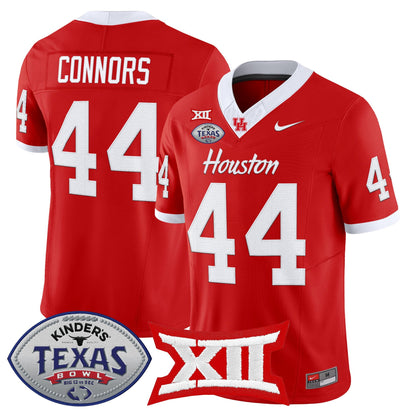Men's Houston Cougars 2025 Texas Bowl Vapor Limited Jersey - All Stitched