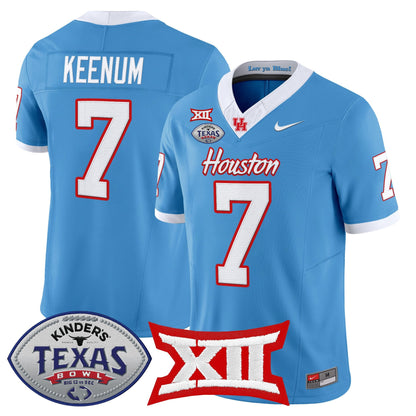 Men's Houston Cougars 2025 Texas Bowl Vapor Limited Jersey - All Stitched