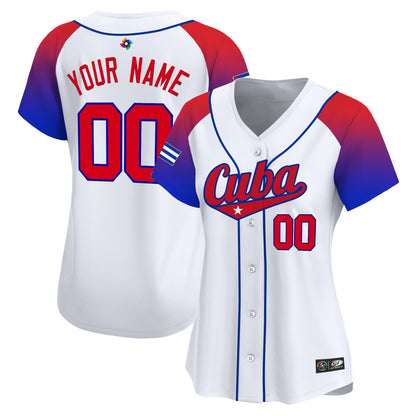 Team Cuba World Baseball Classic Vapor Premier Custom Jersey - 2026 Roster - All Stitched