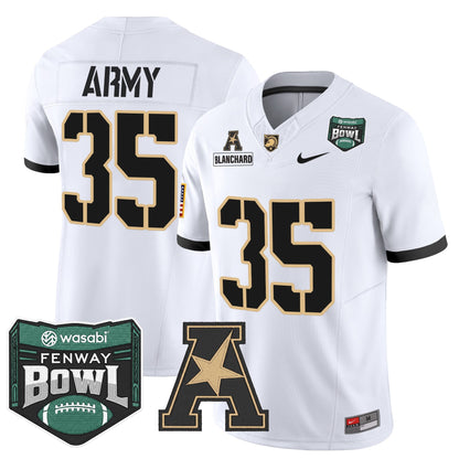Men's Army Black Knights 2025 Fenway Bowl Vapor Limited Jersey - All Stitched