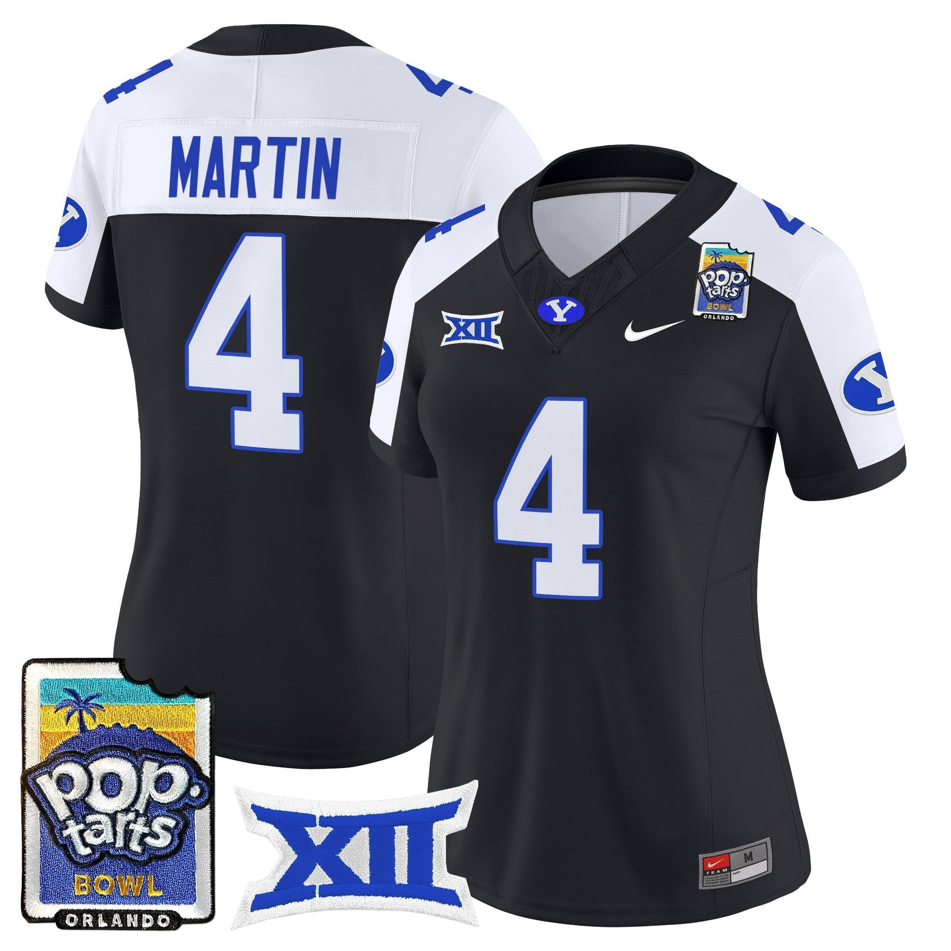 Women's BYU Cougars 2025 Pop-Tarts Bowl Vapor Limited Jersey - All Stitched