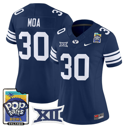 Women's BYU Cougars 2025 Pop-Tarts Bowl Vapor Limited Jersey - All Stitched