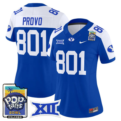 Women's BYU Cougars 2025 Pop-Tarts Bowl Vapor Limited Jersey - All Stitched