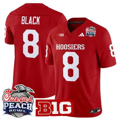 Men's Indiana Hoosiers 2026 Peach Bowl Vapor Limited Jersey - All Stitched