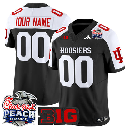Indiana Hoosiers 2026 Peach Bowl Vapor Limited Custom Jersey - All Stitched