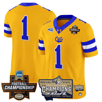 MON 2025 National Champions Vapor Limited Jersey n1 - All Stitched