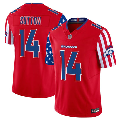 Men's Denver Broncos "America250 Edition" Vapor Limited Jersey - All Stitched